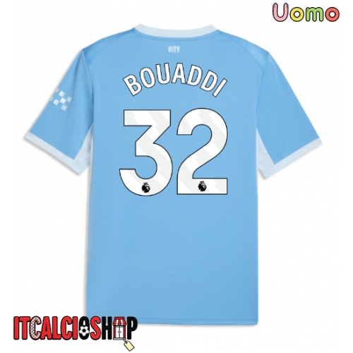 Manchester City Ayyoub Bouaddi #32 Prima Maglia 2026-27 Manica Corta